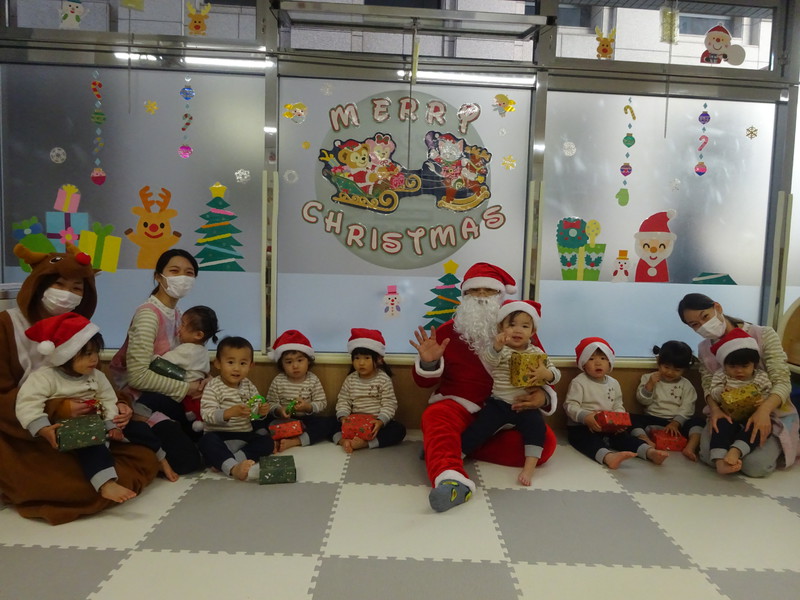 サンタさんと記念撮影🎅📷