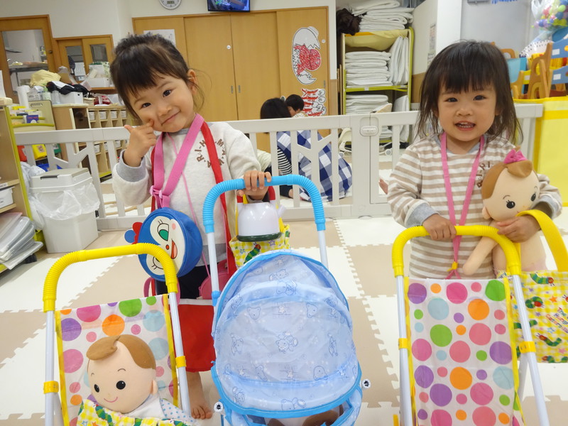 小さいママたち💗