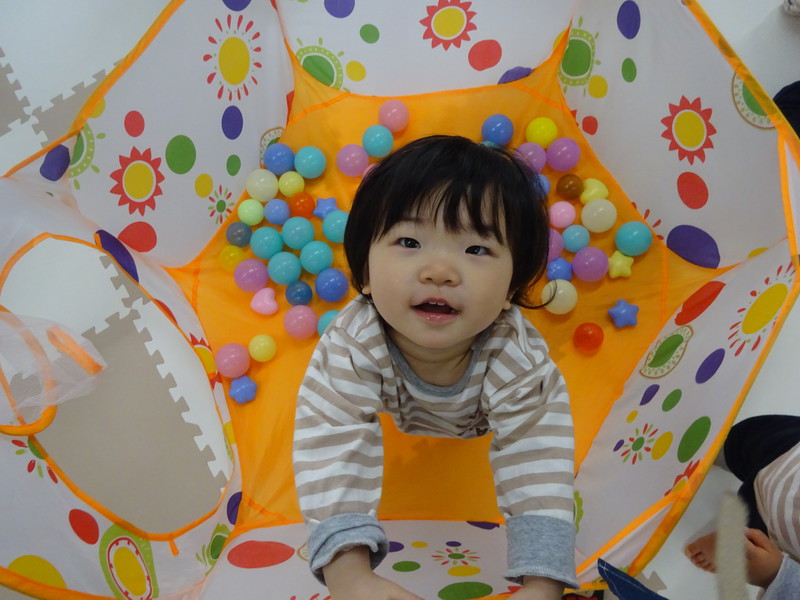 ボールいっぱーい♪