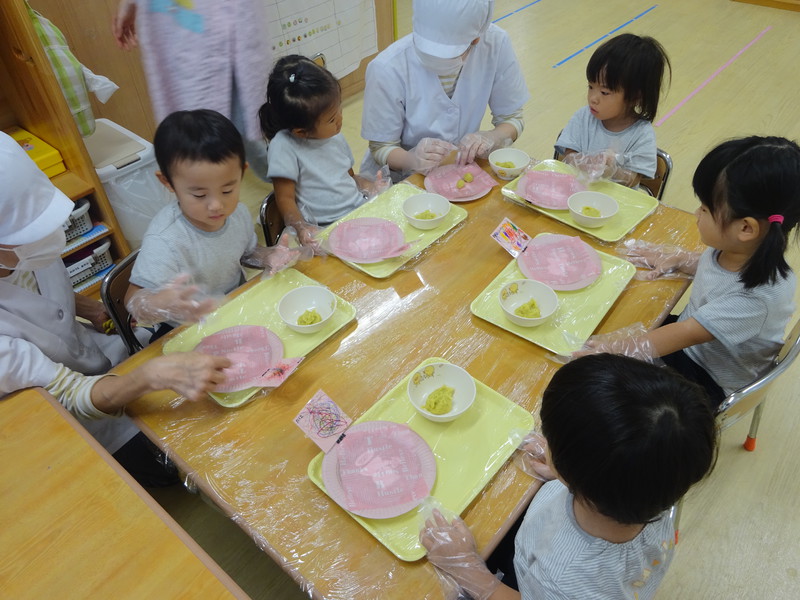 お月見団子作り🍡