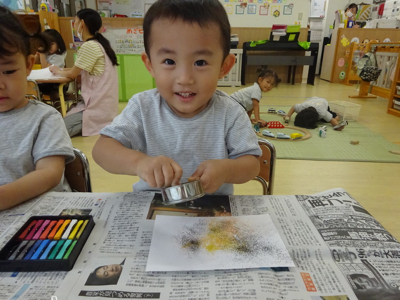 スパッタリングしたよ💓