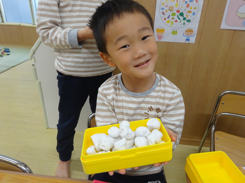 粘土でお弁当作り🍱