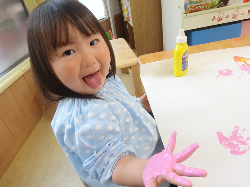 手形スタンプ👐