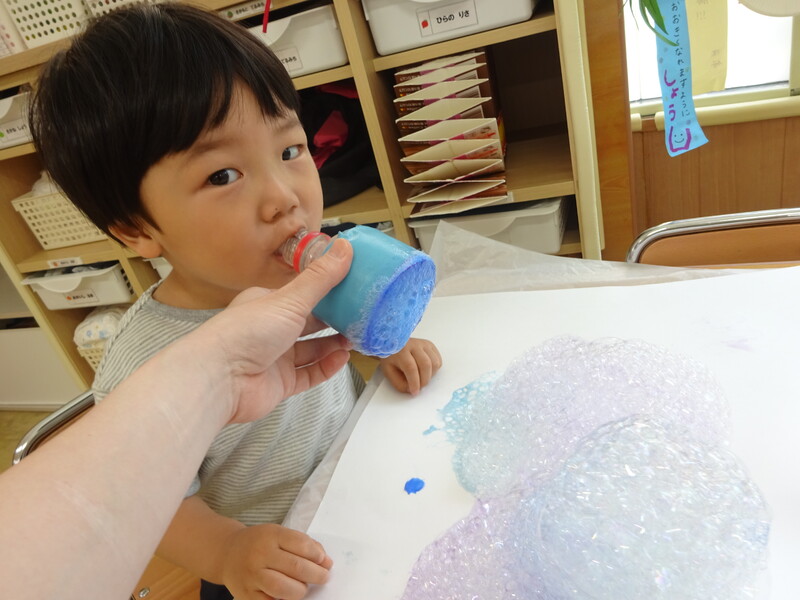 バブルアート.。o○