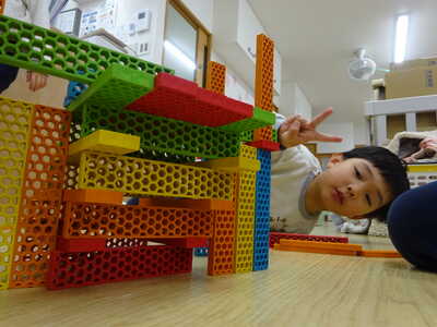  大きな作品ができたよ