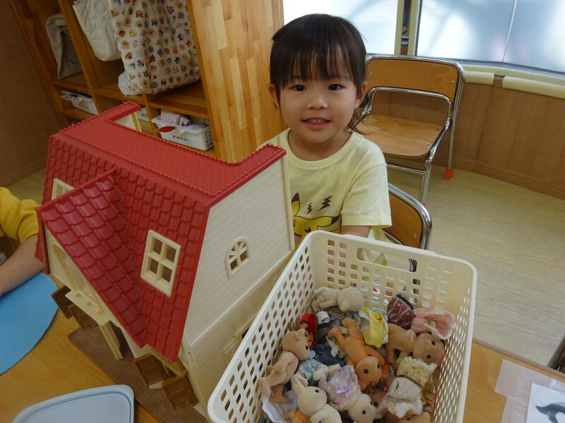 シルバニア楽しい😊