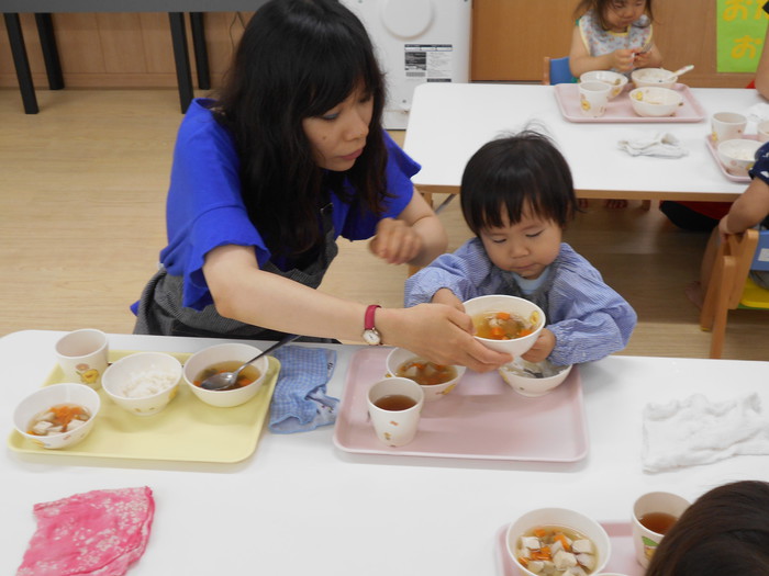 ごはんもいっしょに