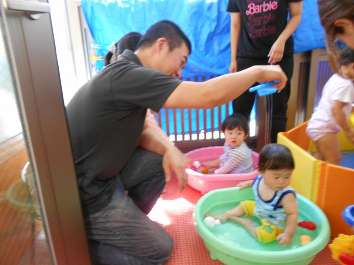 頭からかかっても平気だよ