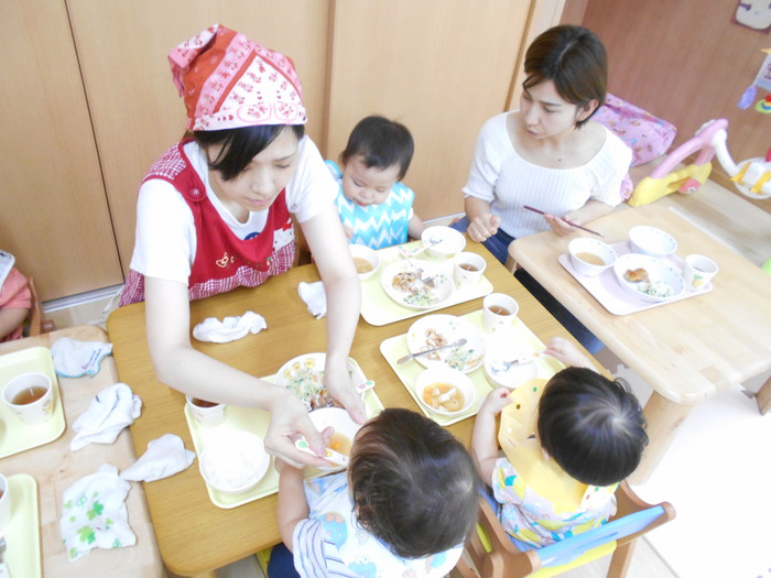 給食おいしいね♡